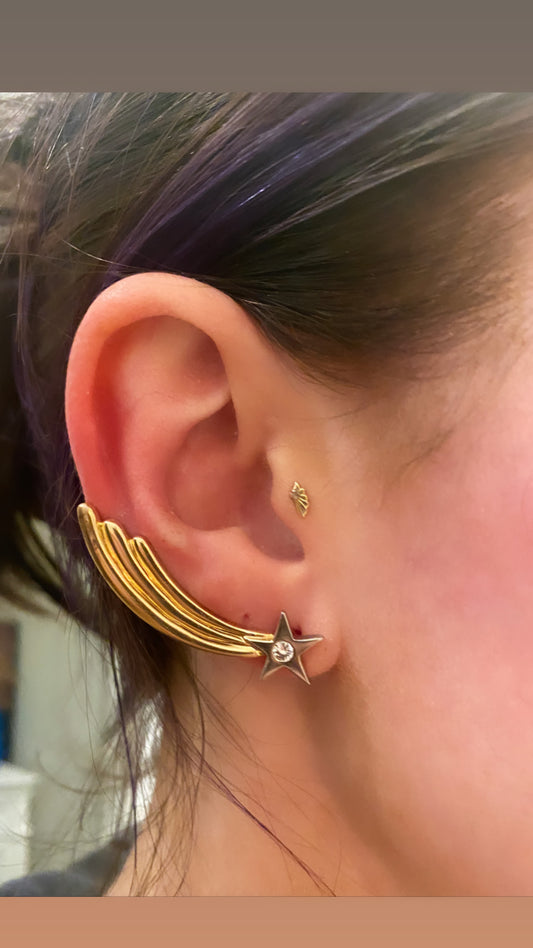 Shooting Star Earring